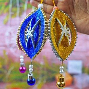 70K views · 993 reactions | Christmas is almost here Learn how to make this DIY Christmas ornaments for your home deocration It's very easy and interesting to make. Decorate your tree with some beautiful handmade Xmas ornaments!❄ #christmas2024 #christmascrafts #christmasdecor #christmasornaments #Christmas | Million Ideas of Crafts | Facebook