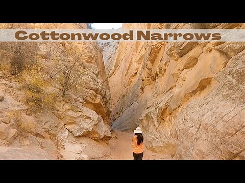 Hiking the Cottonwood Narrows Trail | Grand Staircase-Escalante National Monument