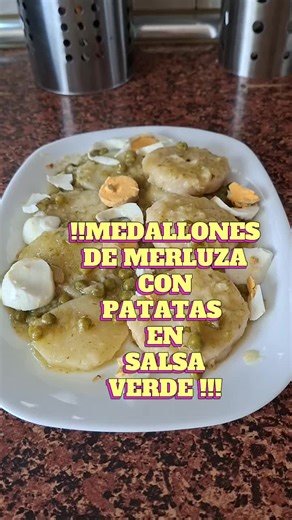 Medallones de Merluza en Salsa Verde Fácil