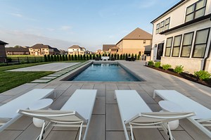 Simple & Serene | Gunite Pool Design Shelby Twp, MI | Antonelli