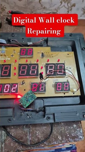 Digital Wall clock Repairing sikhiye #trendingshorts #viralvideo
