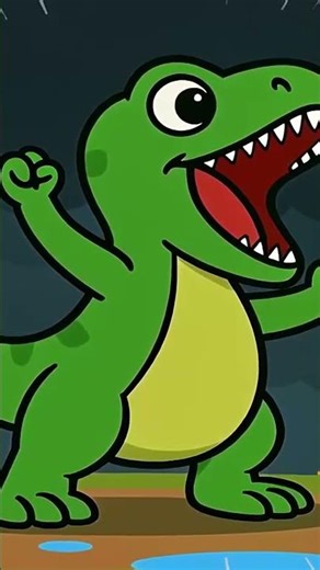 Rex ROARS at the Thunder! ⛈️ #Shorts