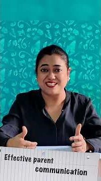 Effective parent communication