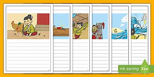 The Magic Paintbrush Writing Frames