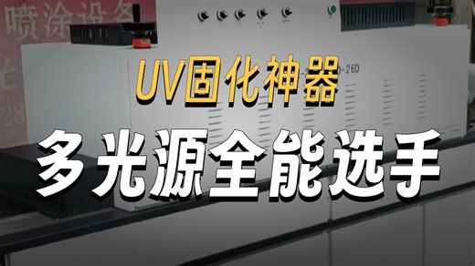 实验室与小批量生产专用UV固化系统：LED365/385/395nm叠加汞灯卤素灯，稳定快速干燥与配方验证，LED+汞灯混合UV固化炉,固化炉,UV固化机