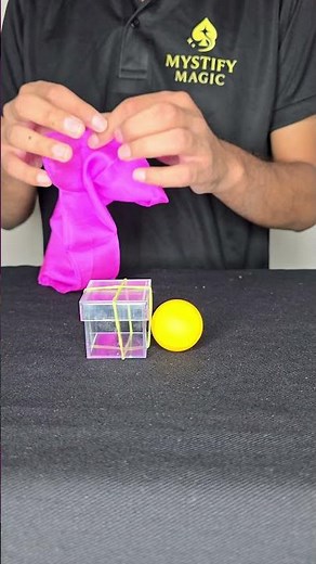 Crazy Banded Ball Magic Trick Impossible Ball Illusion! #shorts