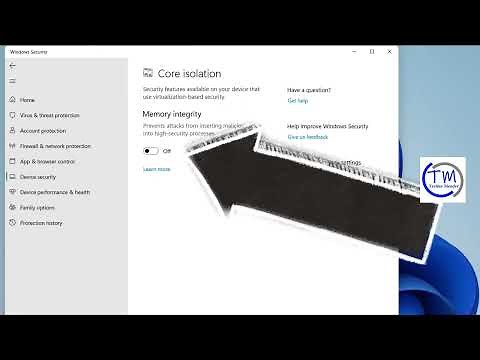 How to Enable or Disable Core Isolation Memory Integrity in Windows 11
