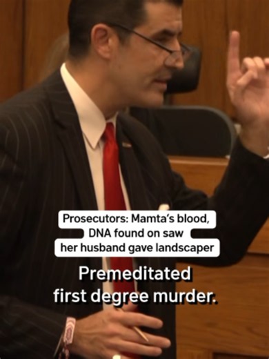 A Northern Virginia man accused of killing his wife, Mamta Bhatt, gave a saw to a landscaper in an effort to get rid of evidence, the prosecution argued. That saw was later found to have her blood and DNA on it, they said. Although Mamta Bhatt's body has never been found since she disappeared from their home in Manassas Park in July 2024, attorney Matthew Sweet told the jury the prosecution would present evidence proving Naresh Bhatt murdered and dismembered her body. During opening statements W