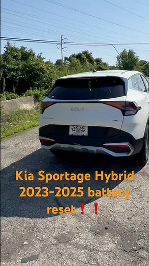 2023-2025 KIA SPORTAGE HYBRID BATTERY RESET WATCH THIS❗️❗️🚨 it may save you a tow truck! #kia