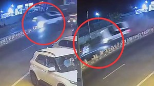 Caught on CCTV: Speeding SUV Jumps Divider, Crashes Into Scooter, Killing Two Men In Ahmedabad