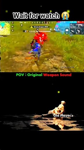 Original weapon sound 🍷🔫😭😭😭😭 #freefire