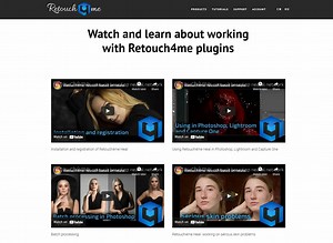 Retouch4me Video Tutorials - How to Use AI Plugins for Photos & Videos