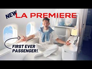 NEW AIR FRANCE FIRST CLASS! Inaugural La Première Flight