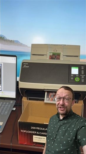 Best card scanner ever! #sportscards #collector #panini #sportscollectibles #psa10 #sportscardbreak