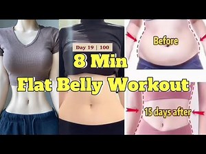 🔥 Burn Belly Fat Fast | 10 Min Slim Waist Workout for Girls 2025