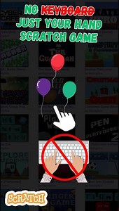No-Keyboard Challenge: Scratch Webcam Game in 1 Minutes