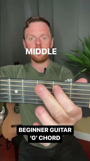 Beginner Guitar G Chord