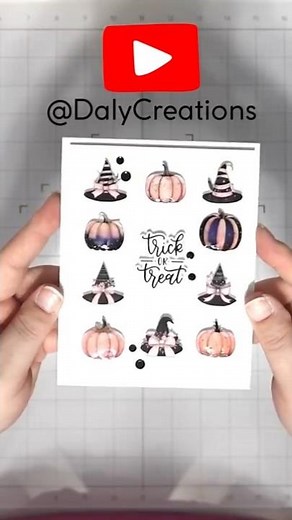 Cricut Print then Cut 🎃 DIY Halloween Card | Easy & Fun Craft! #cricutmade #halloween #cardmaking