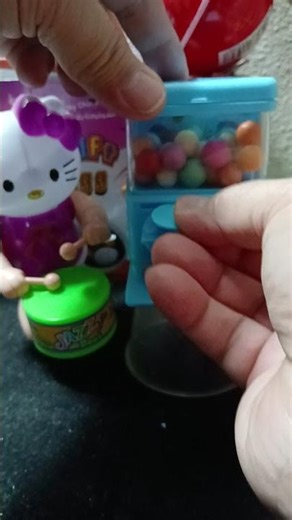 Gumball Candy Vending Machine with Insert coin to release Gumball