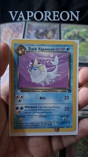 From Eevee to All Evolutions – In Song & Cards! 🌈🦊 #Shorts