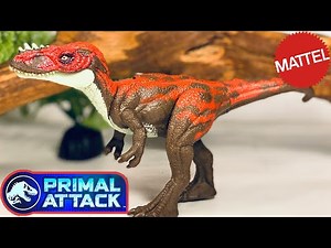 Mattel Primal Attack Alioramus Review!! Jurassic World Attack Pack