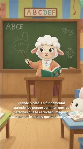 Gramática infantil - Los Adjetivos #adjetivos #descripciones #niñosaprendiendo.