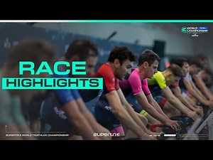 Men's Race Highlights | 2025 Supertri E World Triathlon Championship Powered By MyWhoosh