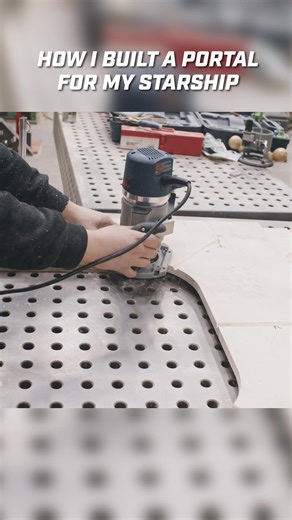 Construyendo un portal para la oficina de la nave estelar