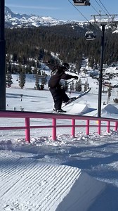 126 ft of MADNESS 😲 #MonsterArmy #MonsterEnergy #Winter #Snow #Mountains #Ski #Skiing #FreeSki #RailSlide #BackSlide | Monster Army