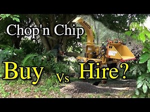 Chopping & Chipping Buy or Rent Mulcher Acreage Maintenance