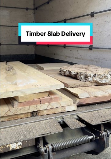 Timber Slab Delivery for Restaurant Customization