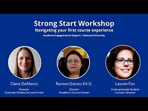 Strong Start Workshop