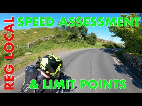 How to Pass an Advanced Bike Test - Cornering part 2: Speed Assessment & Limit Points