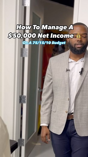 9.3K views · 17 reactions | Comment “Budget” to get my FREE Monthly Budget/Paycheck Planner Use it to follow this 75/15/10 Budget Plan Where 75% of your income goes to NEEDS 15% of your income goes to both SAVING/INVESTING And 10% of your income goes to WANTS Once you have the plan, you can automate it to make it hands off, remove financial stress and reach your goals faster Follow @moneycoachvince for more money management and budgeting tips  | Money Coach Vince | Facebook