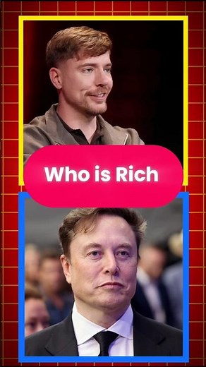 Mr Beast & Elon Musk Net Worth Comparison 🔥 #shorts #facts