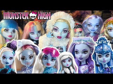 My Abbey Bominable Monster High Doll Collection (G1-G3) !