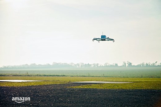 Amazon Conducts First Commercial Drone Delivery