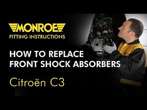 How to replace Front Shock Absorbers - Citroën C3