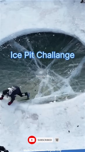 Galti se bhi is Ice Pit mein mat girna! 🥶