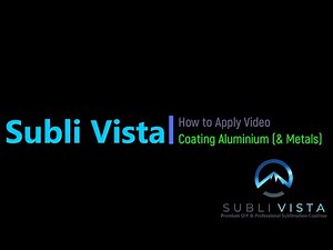 How to create a sublimation Coating on Aluminium & Metal products