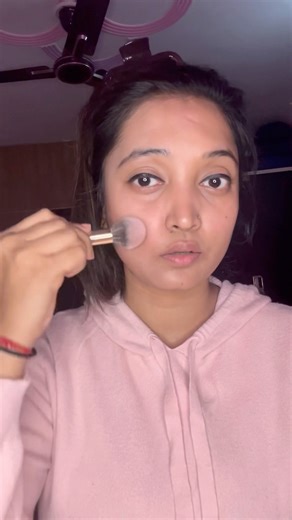 Half base, full glow ✨ slim face makeup🌷 #makeupshorts#slimfacelook#halffoundation#concealermakeup