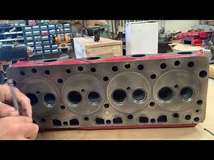 Case Tractor 188d Project #10 Actual reassembly begins with the cylinder head