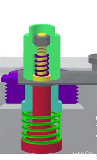 wesher compound tool animation sheet metal