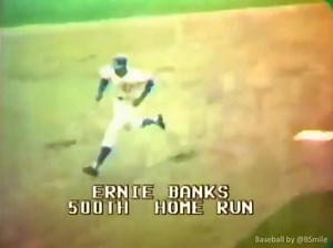 Chicago #Cubs legend Ernie Banks hits career HR #500 at Wrigley Field! Classic call by Jack Brickhouse! (1970) #MLB #Baseball #CubsCon #History | Baseball by BSmile