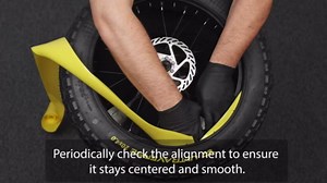 Ultraverse Fat Tire Liners Tube Protection Against Flats, 20, 24 and 26 inch x 3.0 tire Size, Durable Extruded Plastic Shield for Puncture Free Bike Rides – 2 Pack