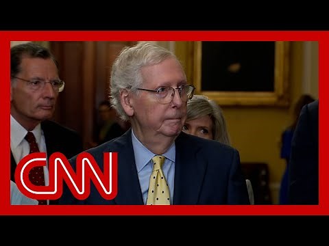 See McConnell's response when asked about Trump verdict