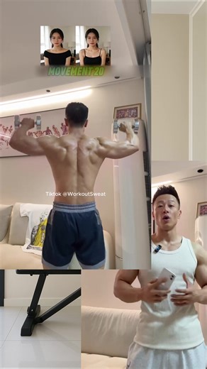 Home dumbbell training for correct posture of, upper chest, chest sagging for men and women, upper trapezius muscles, excess arm fat, excess waist side fat losing technique for men and women. #workoutsweat #shoulder #chest #triceps #fat #saging