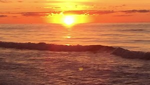 9.3K views · 1.3K reactions | Starting the day watching the sun rising over the ocean on a sandy beach means you are going to have a great day. | The Beach Is My Happy Place | Facebook