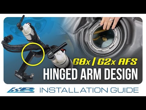 Hinged Arm Design Install Guide | PR G8X/G2X Auxiliary Fuel System