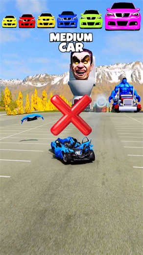 Cars vs 100x Giant Cannon ? #shorts